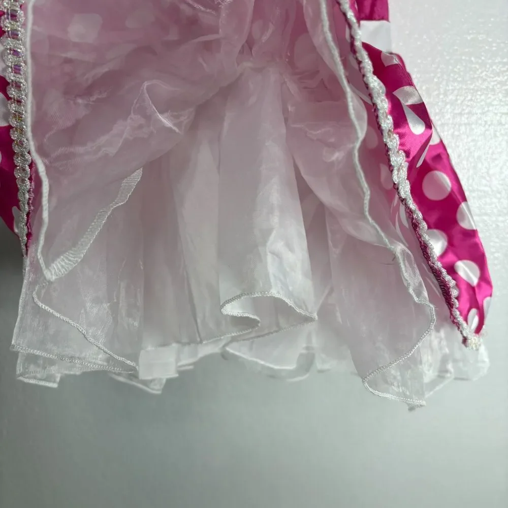 Disney Mickey and Friends Spirit Halloween Store Minnie Mouse Costume 3-4T Pink